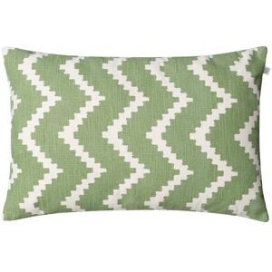 Chhatwal & Jonsson Ikat Sema pute sage/off-white, 40 cm