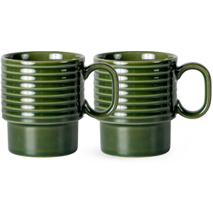 Sagaform Coffee & More kaffekopp 2-pk Grønn