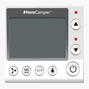 Varmesystem Kronings Heat 1500+ 230v Bluetooth, Herocamper