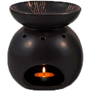 Urtegaarden Duftlampe Keramikk Sort - 1 Stk