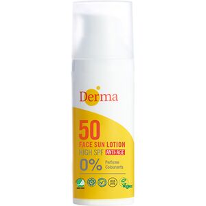 Derma Solkrem Ansikt Spf 50 - 50 ml