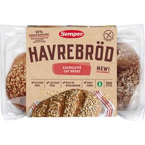 Semper Glutenfri Havrebrød - 300 g