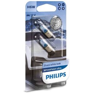 Philips H6w Whitevision Ultra Halogen Pære