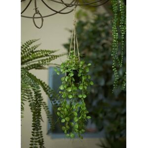 Emerald Artificial Ceropegia hengende busk 50 cm i potte