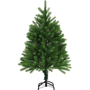 vidaXL Kunstig juletre livaktige nåler 120 cm grønn