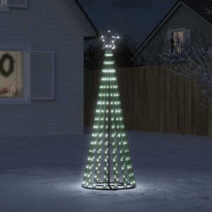 vidaXL LED Juletre 275 LEDs Kald Hvit 180 cm