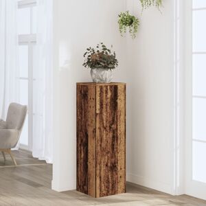 vidaXL Plantestativ gammelt tre 33x33x100 cm konstruert tre