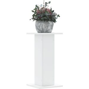 vidaXL Plantestativer 2 stk hvit 30x30x60 cm konstruert tre