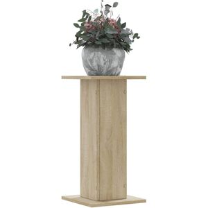 vidaXL Plantestativer 2 stk sonoma eik 30x30x60 cm konstruert tre