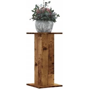 vidaXL Plantestativer 2 stk gammelt tre 30x30x60 cm konstruert tre