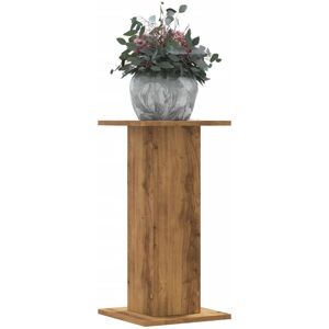 vidaXL Plantestativer 2 stk artisan eik 30x30x60 cm konstruert tre