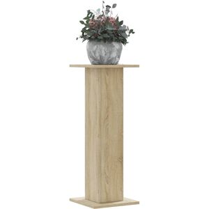vidaXL Plantestativer 2 stk sonoma eik 30x30x80 cm konstruert tre