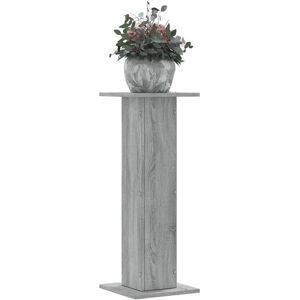 vidaXL Plantestativer 2 stk grå sonoma 30x30x80 cm konstruert tre