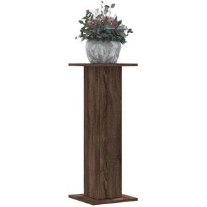 vidaXL Plantestativer 2 stk brun eik 30x30x80 cm konstruert tre