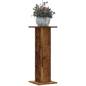 vidaXL Plantestativer 2 stk gammelt tre 30x30x80 cm konstruert tre