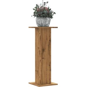 vidaXL Plantestativer 2 stk artisan eik 30x30x80 cm konstruert tre