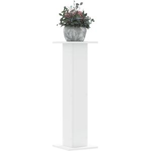 vidaXL Plantestativer 2 stk hvit 30x30x95 cm konstruert tre
