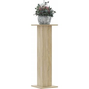 vidaXL Plantestativer 2 stk sonoma eik 30x30x95 cm konstruert tre
