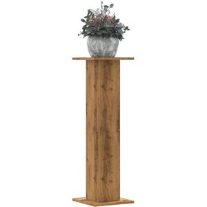 vidaXL Plantestativer 2 stk artisan eik 30x30x95 cm konstruert tre