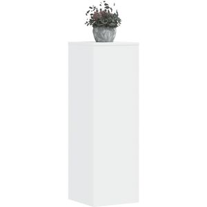 vidaXL Plantestativer 2 stk hvit 33x33x100 cm konstruert tre
