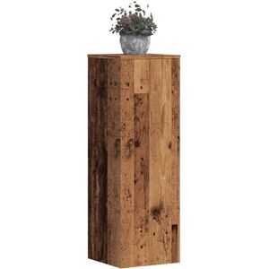 vidaXL Plantestativer 2 stk gammelt tre 33x33x100 cm konstruert tre