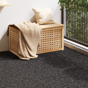 vidaXL Kunstgress Svart 1x5 m 30 mm