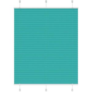 vidaXL plisségardin Bensin Grønn 110x100 cm Stoff Bredde 109,4 cm
