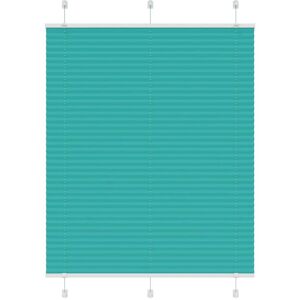 vidaXL Plisségardin Bensin Grønn 110x150 cm Stoffbredde 109,4 cm