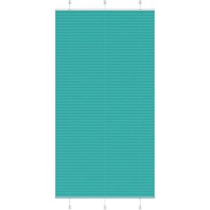vidaXL Plisségardin Bensin Grønn 110x200 cm Stoffbredde 109,4 cm