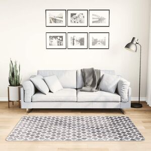 vidaXL Vaskbart teppe 80x150 cm sklisikker flerfarget