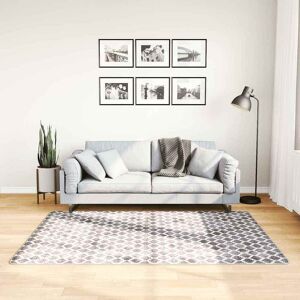 vidaXL Vaskbart teppe 120x180 cm sklisikker flerfarget