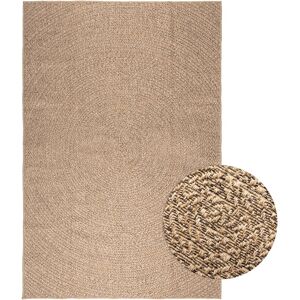 vidaXL Teppe ZIZUR 200x290 cm jute-utseende innendørs og utendørs