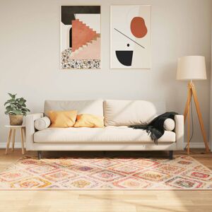 vidaXL Teppe vaskbart flerfarget 120x180 cm sklisikkert