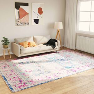 vidaXL Teppe vaskbart flerfarget 190x300 cm sklisikkert