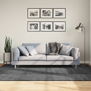 vidaXL Teppe OVIEDO kort luv antrasitt 160x230 cm