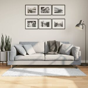 vidaXL Teppe OVIEDO kort luv grå 80x150 cm
