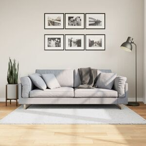 vidaXL Teppe OVIEDO kort luv grå 120x120 cm