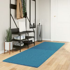 vidaXL Teppe OVIEDO kort luv turkis 80x250 cm