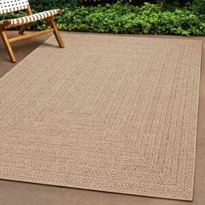 vidaXL Teppe ZIZUR 80x250 cm jute-utseende innendørs og utendørs