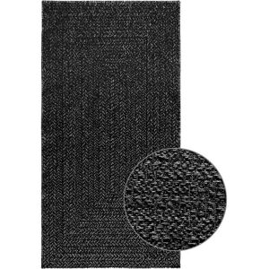 vidaXL Teppe ZIZUR antrasitt 80x150cm jute-utseende innendørs&utendørs