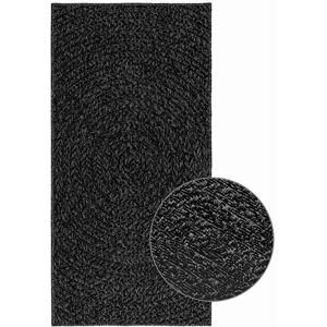 vidaXL Teppe ZIZUR antrasitt 60x110cm jute-utseende innendørs&utendørs