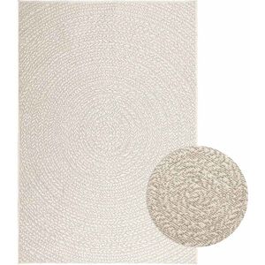 vidaXL Teppe ZIZUR kremhvit 120x170cm jute-utseende innendørs&utendørs
