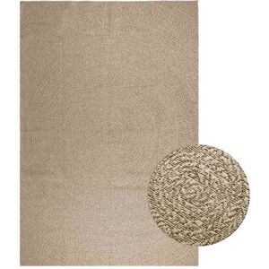 vidaXL Teppe ZIZUR beige 240x340cm jute-utseende innendørs og utendørs