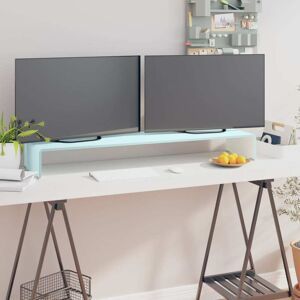 vidaXL TV-benk glass grønn 110x30x13 cm