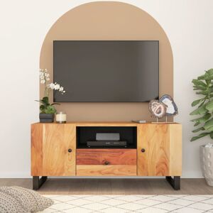 vidaXL TV-benk 105x33,5x46 cm heltre akasie og konstruert tre