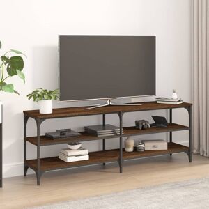 vidaXL TV-benk sonoma eik 140x30x50 cm konstruert tre