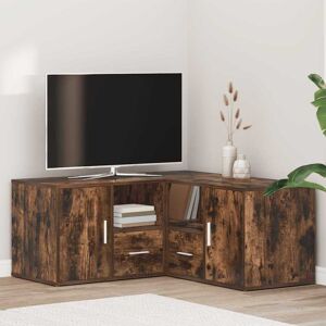 vidaXL Hjørneskap sonoma eik 160x40x45 cm sponplate
