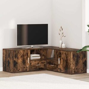 vidaXL Hjørneskap sonoma eik 200x40x45 cm konstruert tre