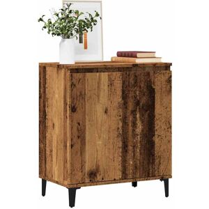 vidaXL Skjenk gammelt tre 60x35x70 cm konstruert tre