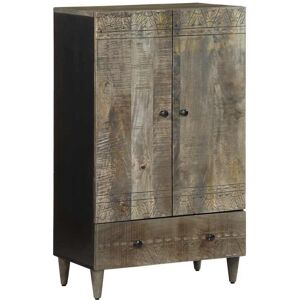 vidaXL Highboard 60x33x110 cm heltre mango